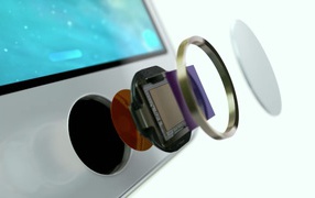 Iphone 5S сенсор отпечатков пальцев