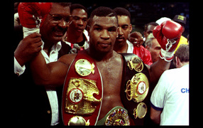 Iron Mike Tyson and his prizes
