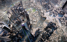 Killzone: Shadow Fall: the city