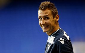 Lazio Miroslav Klose closeup