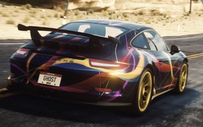 Need for Speed Rivals: drifting porsche