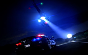 Need for Speed Rivals: вертолет