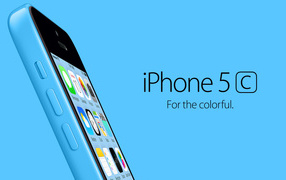 New Blue Iphone 5C