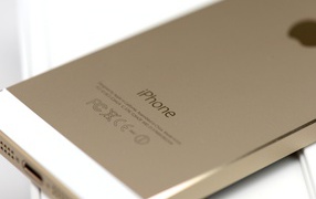 Новый красивый Iphone 5S, цвет шампань