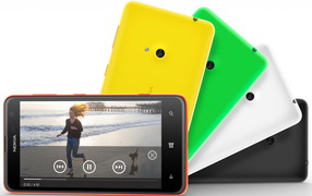 Nokia Lumia 625, рекламное фото