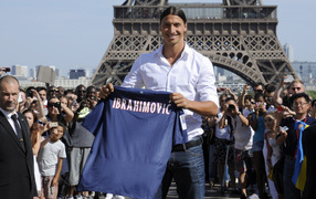 PSG Zlatan Ibrahimovic in paris