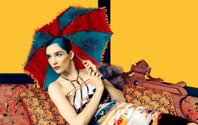 Фотография девушки в стиле картины маслом