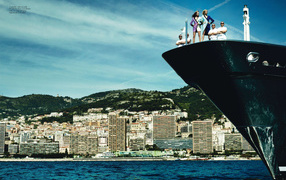 Фотография девушек на судне