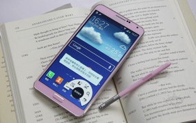 Розовый Samsung Galaxy Note 3