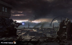 Planetside 2: штурм города