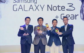 Presentation of the Samsung Galaxy Note 3 and Samsung Galaxy Gear