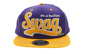 Purple cap swag