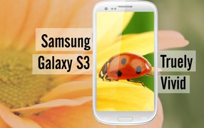 Samsung Galaxy S3, красивая картинка