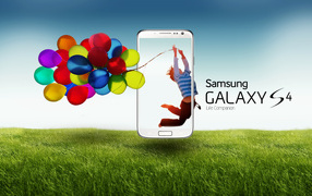 Samsung Galaxy S4, красивая картинка