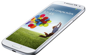 Samsung Galaxy S4, advertising photo