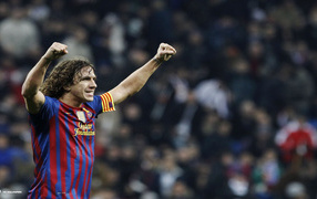 Лучший футболист Барселоны Карлес Пуйоль