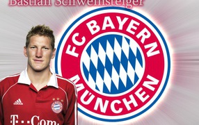 The best football player of Bayern Bastian Schweinsteiger