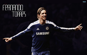 The best football player of Chelsea Fernando Torres