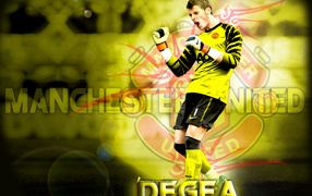 Лучший футболист Манчестер Юнайтед Дэвид Де Хеа