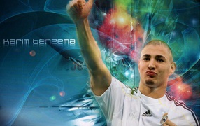 The best football player of Real Madrid Karim Benzema