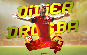 The best player of Galatasaray Didier Drogba