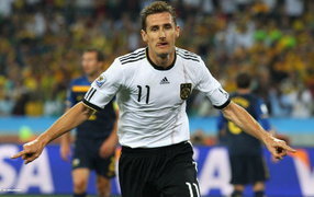 Лучший игрок Лацио Мирослав Клозе