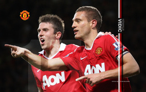 Защитник Манчестер Юнайтед Неманья Видич