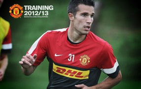 Футболист номер 20 из Манчестер Юнайтед Робин ван Перси