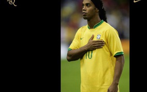 Футболист Атлетико Минейро Роналдиньо