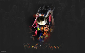 Футболист Барселоны Карлес Пуйоль