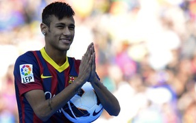 Футболист Барселоны Неймар