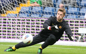 Футболист Манчестер Юнайтед Дэвид Де Хеа