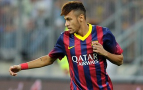 The forward of Barcelona Neymar