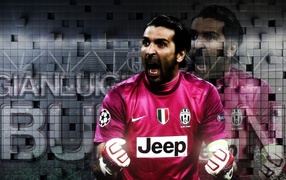 The goalkeeper of Juventus Gianluigi Buffon