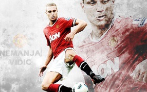 Незаменимый футболист Манчестер Юнайтед Неманья Видич