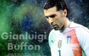 The player of Juventus Gianluigi Buffon