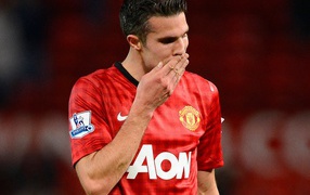 Игрок Манчестер Юнайтед Робин ван Перси