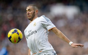 The player of Real Madrid Karim Benzema