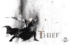 Thief: new white wallpaper
