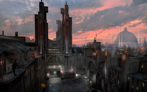 Wolfenstein New Order: главное здание