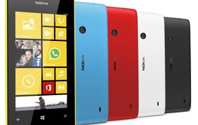  Nokia Lumia 520, all colors