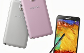Новый Samsung Galaxy Note 3, все цвета