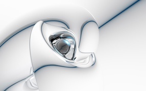 Абстрактный белый