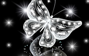 Черная бабочка