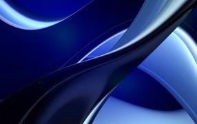 Синий изгиб