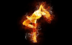 Огненная девушка