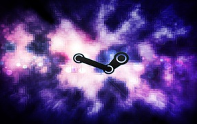 Символ на фоне квадратов