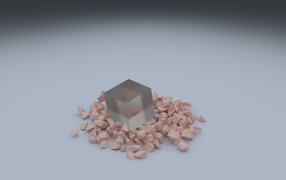 Стеклянный куб