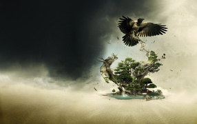 Ворона и дракон