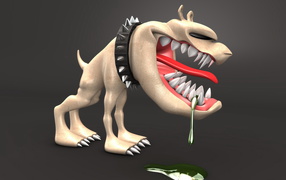 Зубастая собака